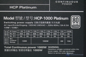 00085 HCP-1000